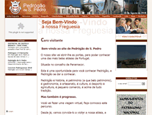 Tablet Screenshot of pedrogao.com